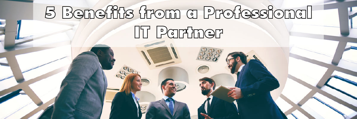 5 benefits from a professional IT partner