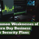 5 Common Weaknesses of Modern Day Business Cyber Security Plans