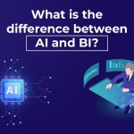 What is the difference between AI and BI?